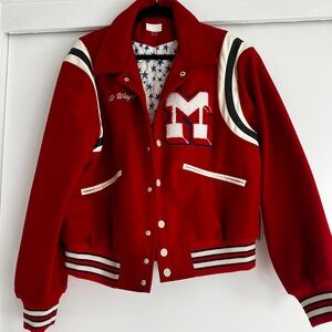 NWT Mother ‘Team Spirit’ Varsity Jacket